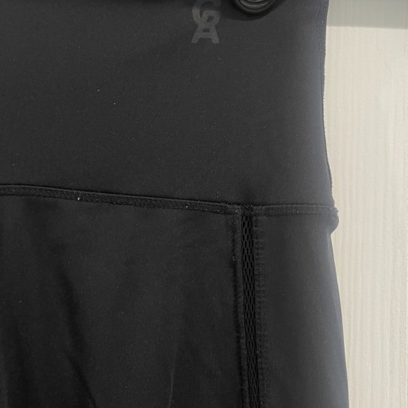 Black Leggings w/ Mesh Sides - Picture 2 of 2